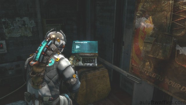 Third Audio Log Location in Chapter 5 - Expect Delays in Dead Space 3