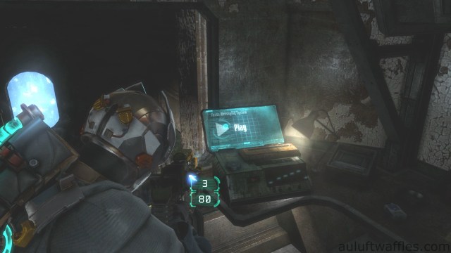 Fourth Audio Log Location in Chapter 5 - Expect Delays in Dead Space 3