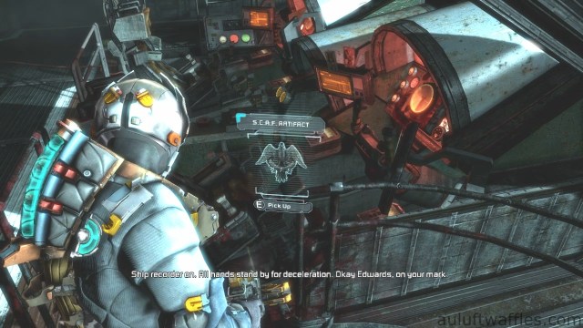S.C.A.F. Artifact Location in Chapter 5 - Expect Delays in Dead Space 3