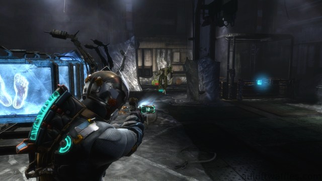 Walking Enemy in Research Room in Optional Part of Chapter 4 - Expect Delays in Dead Space 3