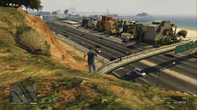 Run or fall down the mountain to get ahead of Marry Ann