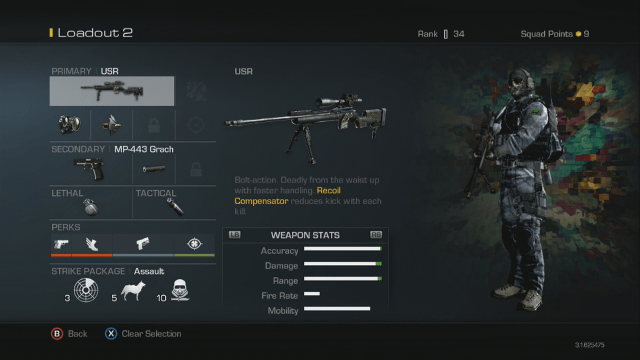 USR Best Soldier Setup Call of Duty Ghosts Weapon Guide
