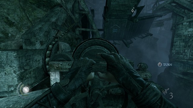 Bridge II in the Underground Ruins Library Tower in Chapter 3 Dirty Secrets in Thief 2014