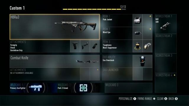 HBRa3 Best Class Setup Call of Duty Advanced Warfare
