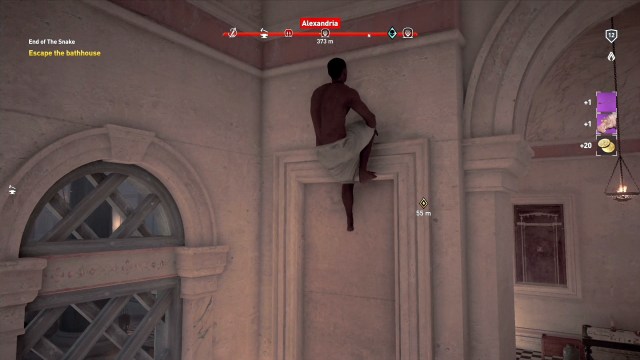 Escape the Bathhouse End of the Snake Assassin's Creed: Origins