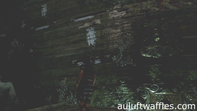 Climb up the side of the ship using the raft to complete the San Cordoba tomb in Cenotes in Shadow of the Tomb Raider
