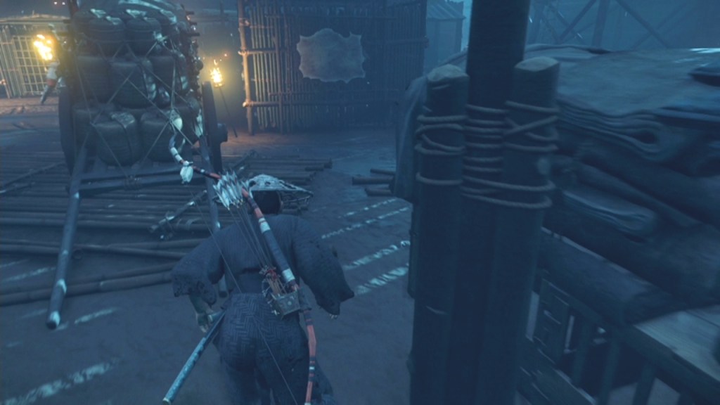 Go through the carts in the middle of the market to Find a Way through the Market The Broken Blacksmith Ghost of Tsushima Go through the carts in the middle of the market to Find a Way through the Market The Broken Blacksmith Ghost of Tsushima